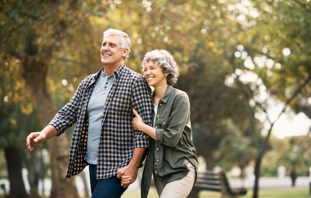 couple walking